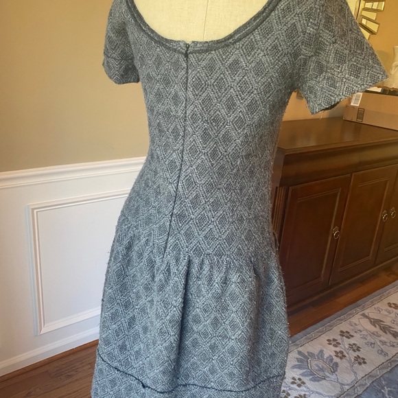Anthropologie - Wool Grey Dress w/ Pockets - XS - Picture 3 of 5